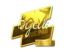 Sticker | byali (Gold) | Atlanta 2017 image