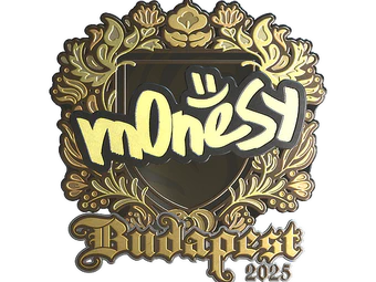 Sticker | m0NESY (Gold) | Budapest 2025 image