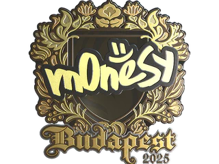 Sticker | m0NESY (Gold) | Budapest 2025
