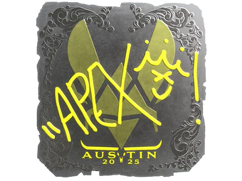 Sticker | apEX (Foil) | Austin 2025 image