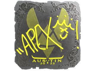 Sticker | apEX (Foil) | Austin 2025