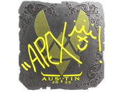 Sticker | apEX (Foil) | Austin 2025 image