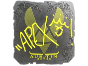 Sticker | apEX (Foil) | Austin 2025 image