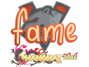 Sticker | fame | Shanghai 2024 image
