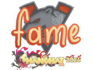 Sticker | fame | Shanghai 2024