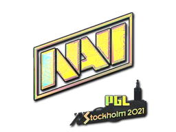 Sticker | Natus Vincere (Holo) | Stockholm 2021 image