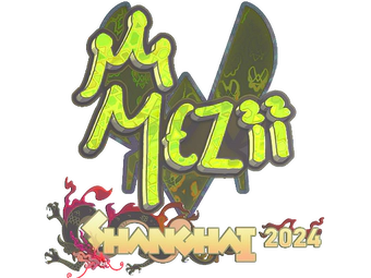 Sticker | mezii (Holo) | Shanghai 2024 image