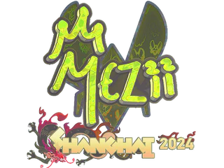 Sticker | mezii (Holo) | Shanghai 2024