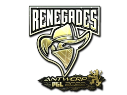 Sticker | Renegades (Gold) | Antwerp 2022 image