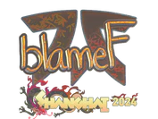 Sticker | blameF (Holo) | Shanghai 2024 image