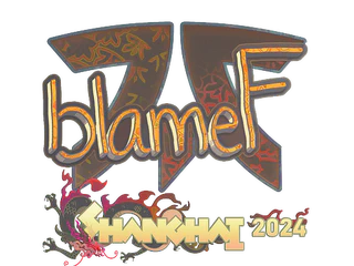 Sticker | blameF (Holo) | Shanghai 2024