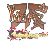 Sticker | KRIMZ (Glitter) | Shanghai 2024 image