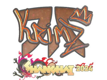 Sticker | KRIMZ (Glitter) | Shanghai 2024 image
