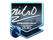 Sticker | nitr0 (Foil) | Cluj-Napoca 2015 image