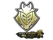 Sticker | G2 Esports (Gold) | Antwerp 2022 image
