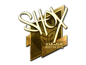 Sticker | shox (Gold) | Boston 2018 image