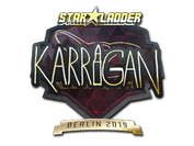 Sticker | karrigan (Gold) | Berlin 2019 image