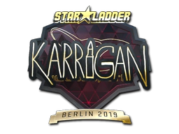 Sticker | karrigan (Gold) | Berlin 2019 image