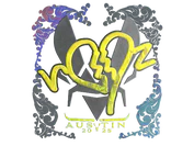 Sticker | ropz (Holo) | Austin 2025 image