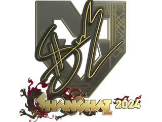 Sticker | siuhy (Gold) | Shanghai 2024