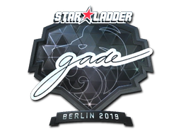 Sticker | gade (Foil) | Berlin 2019 image