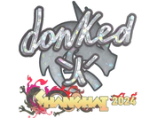 Sticker | donk (Glitter) | Shanghai 2024 image