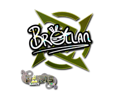Sticker | Brollan (Glitter) | Paris 2023 image