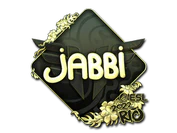 Sticker | jabbi (Gold) | Rio 2022 image