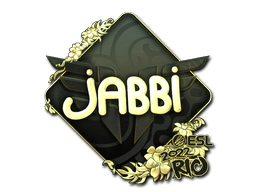 Sticker | jabbi (Gold) | Rio 2022 image