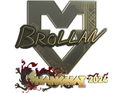 Sticker | Brollan (Gold) | Shanghai 2024 image