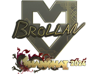 Sticker | Brollan (Gold) | Shanghai 2024 image