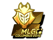 Sticker | G2 Esports (Gold) | MLG Columbus 2016 image