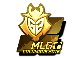 Sticker | G2 Esports (Gold) | MLG Columbus 2016 image