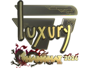 Sticker | lux (Gold) | Shanghai 2024 image