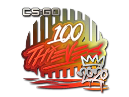 Sticker | 100 Thieves | 2020 RMR image