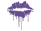 Sealed Graffiti | Kiss (Monster Purple) image