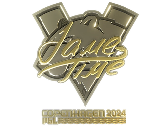 Sticker | Jame (Gold) | Copenhagen 2024 image