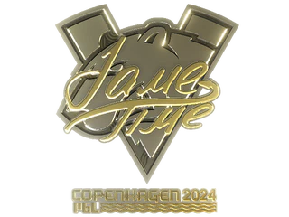 Sticker | Jame (Gold) | Copenhagen 2024