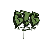 Sealed Graffiti | GTG (Battle Green) image