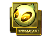 Sticker | Team Dignitas (Gold) | DreamHack 2014 image