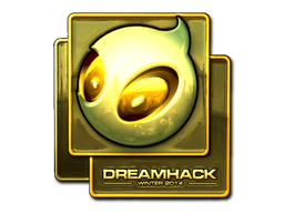 Sticker | Team Dignitas (Gold) | DreamHack 2014 image