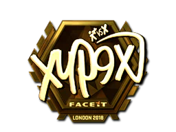 Sticker | Xyp9x (Gold) | London 2018 image