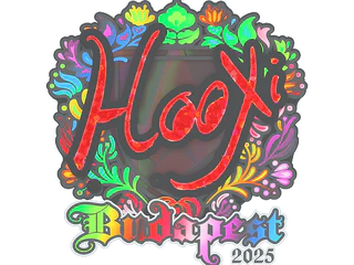 Sticker | HooXi (Holo) | Budapest 2025