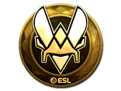 Sticker | Vitality (Gold) | Katowice 2019 image