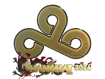 Sticker | Cloud9 (Gold) | Shanghai 2024 image