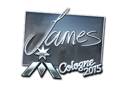Sticker | James (Foil) | Cologne 2015 image
