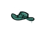 Sealed Graffiti | Sheriff (Frog Green) image