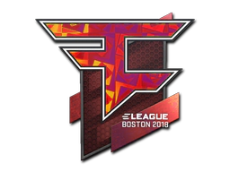 Sticker | FaZe Clan (Holo) | Boston 2018 image