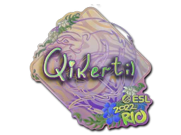 Sticker | qikert (Holo) | Rio 2022 image