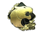 Sticker | FURIA (Gold) | Rio 2022 image